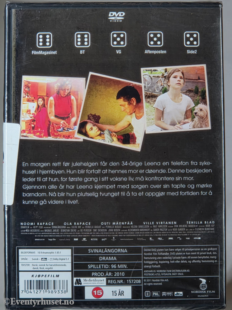 Skyggesiden (Svinalängorna) (2010). DVD. Ny i plast!