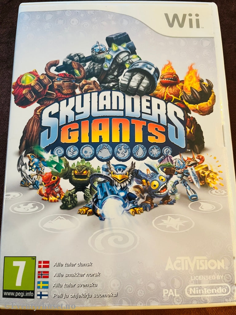 Skylanders Giants. Nintendo Wii. Wii
