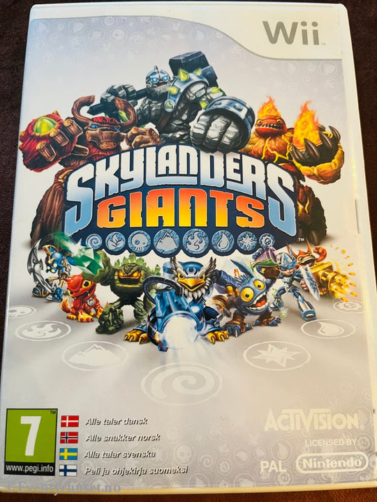 Skylanders Giants. Nintendo Wii. Wii