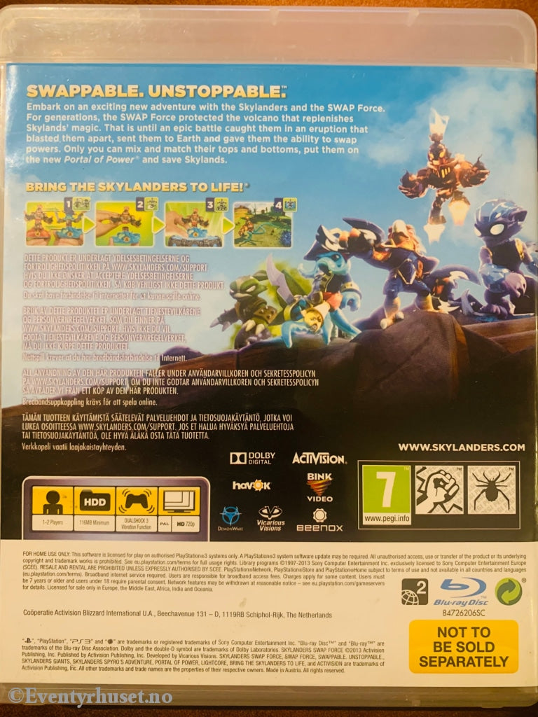 Skylanders - Swap Force. Ps3. Ps3