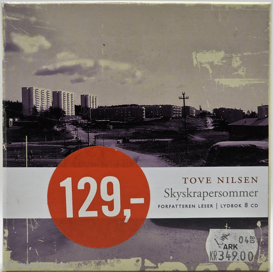 Skyskrapersommer – Tove Nilsen. Lydbok på CD.