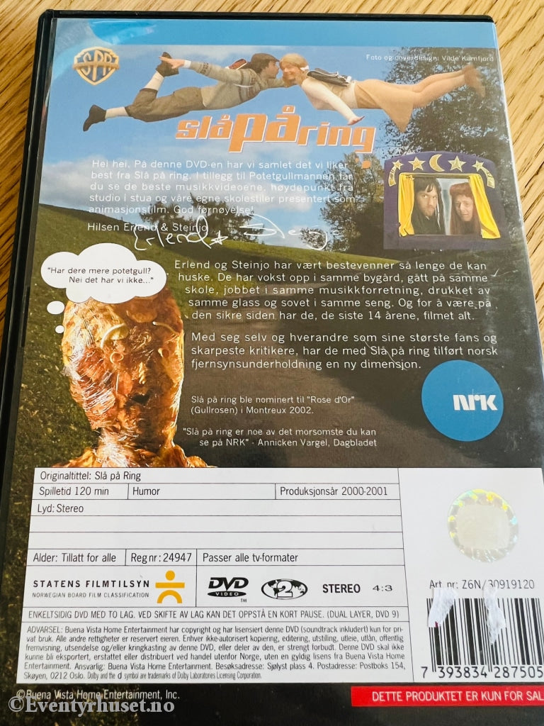Slå På Ring (Nrk). 2000-2001. Dvd. Dvd