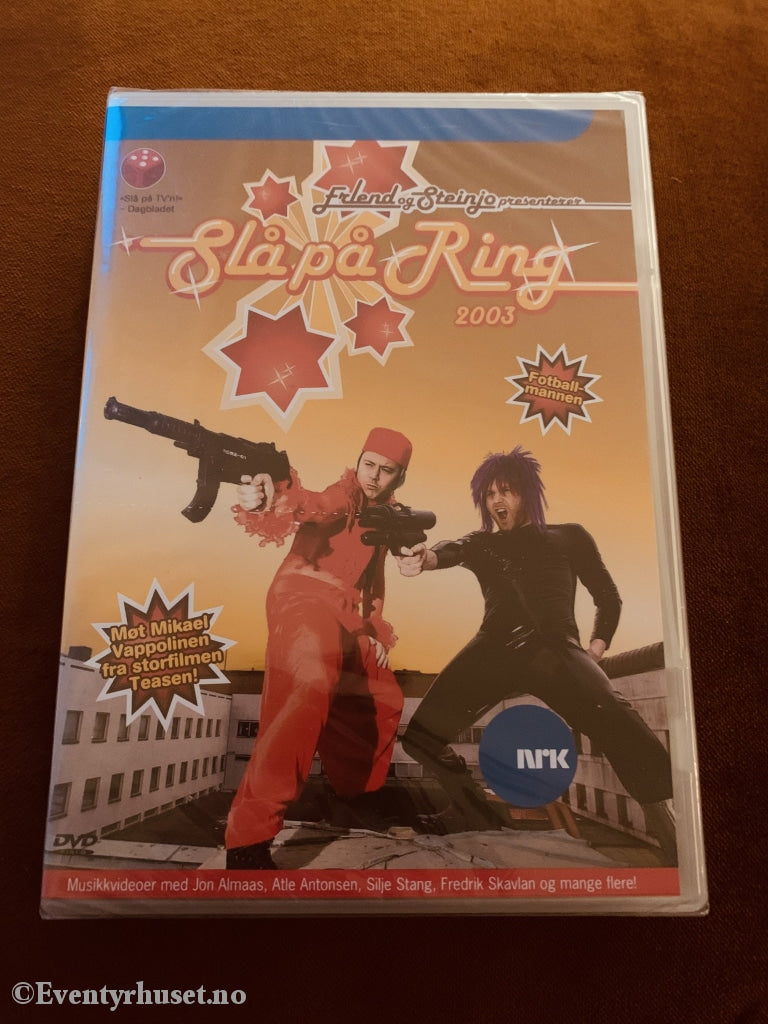 Slå På Ring (Nrk). 2003. Dvd. Ny I Plast! Dvd