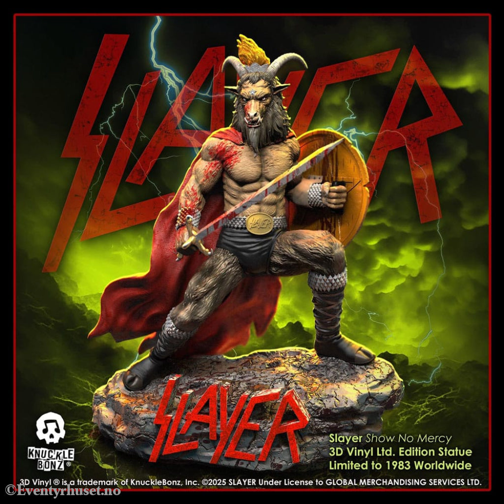 Slayer 3D Vinyl Statue Show No Mercy Minotaur 22 cm Collectibles