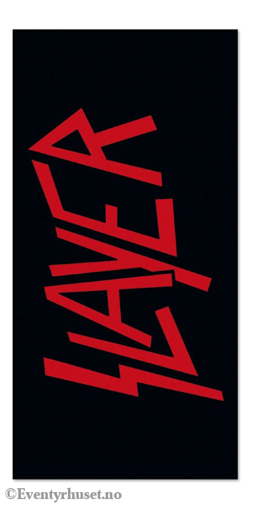 Slayer Towel Logo 150 x 75 cm Home & Gifts