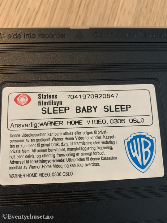 Sleep Baby Sleep. 1995. Vhs. Vhs