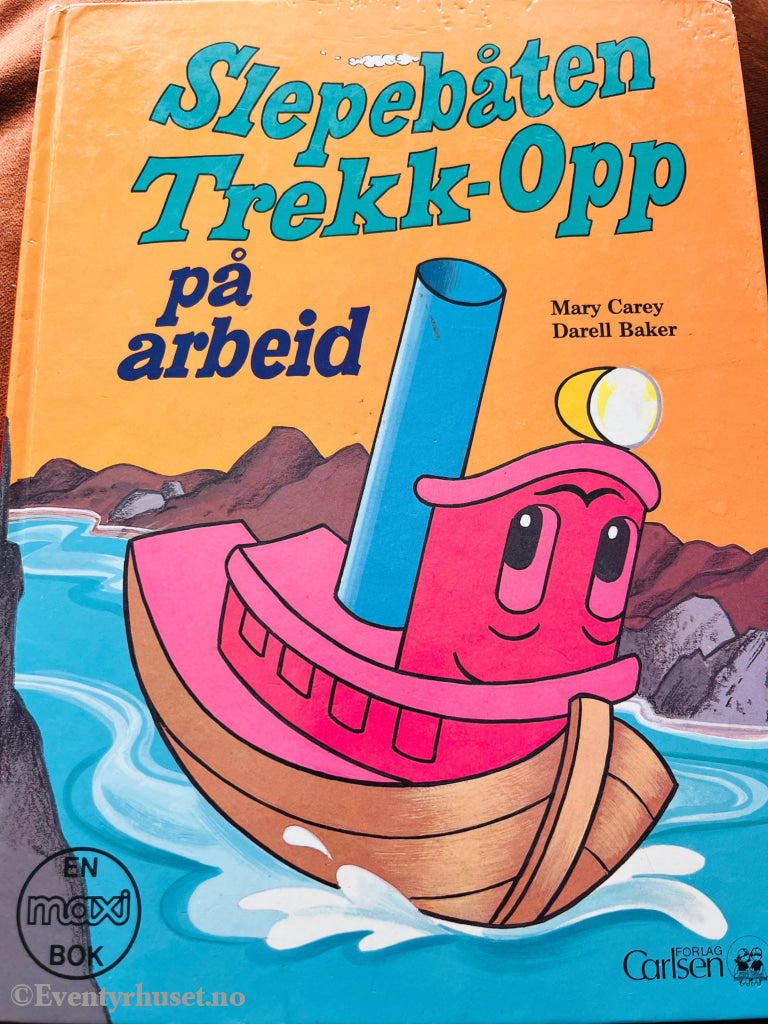 Slepebåten Trekk-Opp På Arbeid. 1989/91. En Maxi Bok. Fortelling