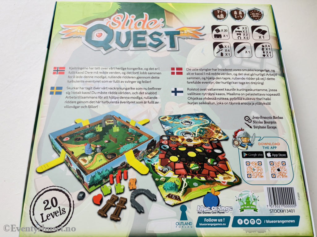 Slide Quest. Brettspill