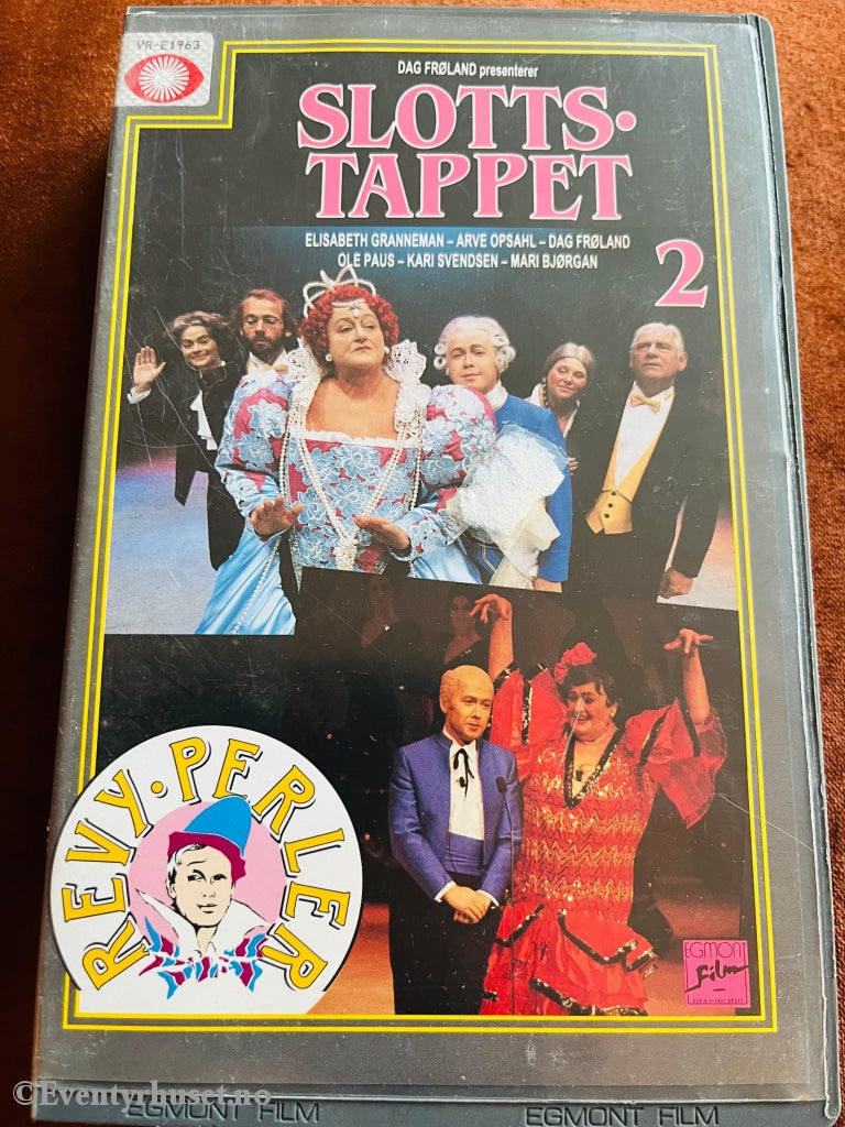 Slottstappet. Vol. 2. 1991. Vhs Big Box.