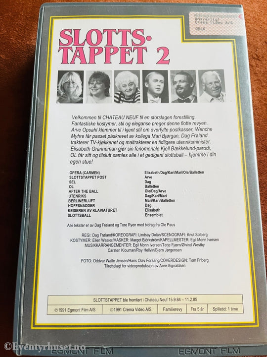 Slottstappet. Vol. 2. 1991. Vhs Big Box.