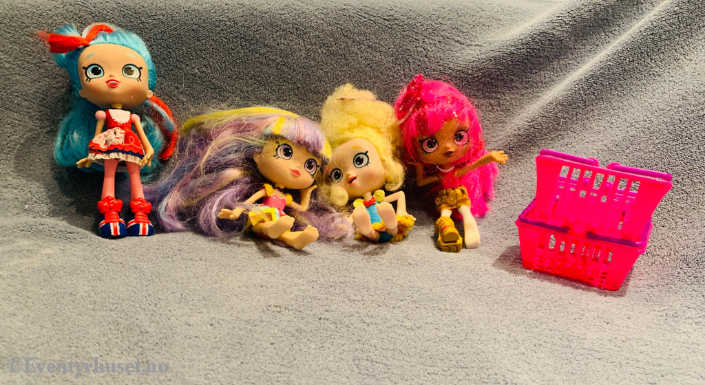 Små motedukker med tilbehør