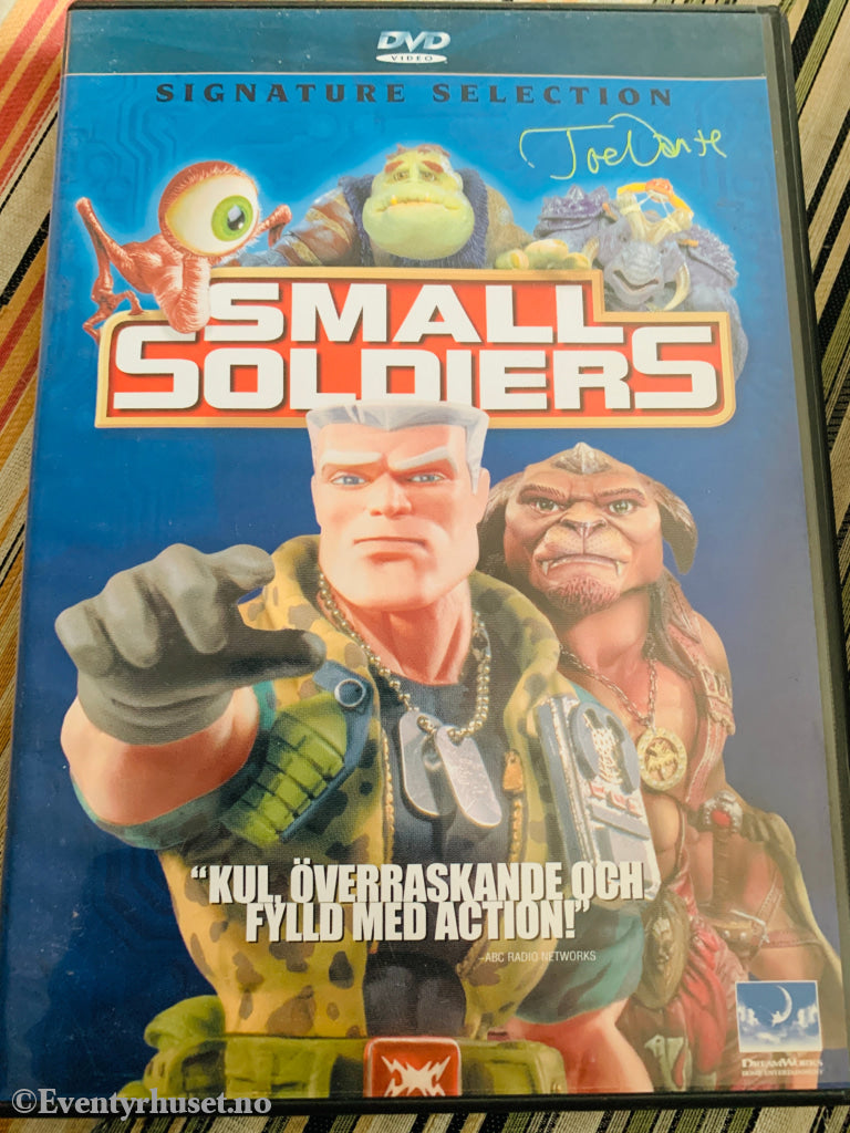 Små Soldater (Small Soldiers). 1998. Dvd. Med Norsk Tekst! Dvd