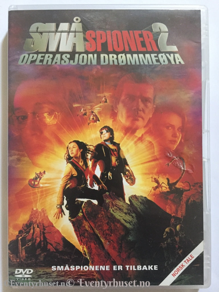 Små Spioner 2- Operasjon Drømmeøya. Dvd. Dvd