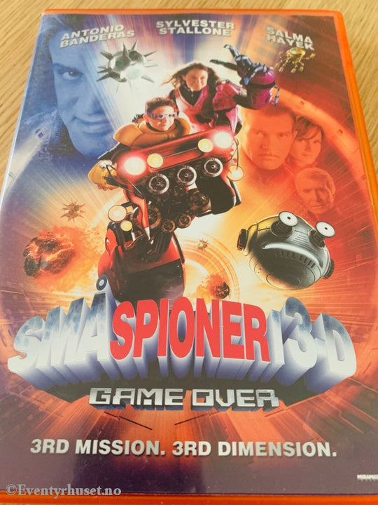 Små Spioner 3D. 2003. Dvd. Med Mange 3D Briller. Dvd