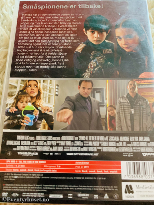 Små Spioner 4. Dvd. Dvd