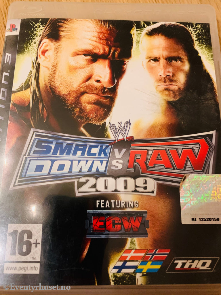 Smack Down Raw 2009. Ps3. Ps3