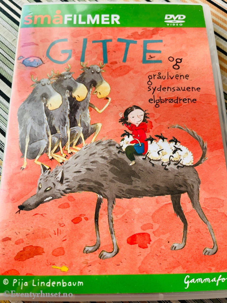 Småfilmer: Gitte Og Gråulvene Sydensauene Elgbrødrene. Dvd. Dvd
