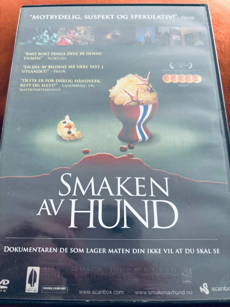 Smaken av hund. 2007. DVD. DVD