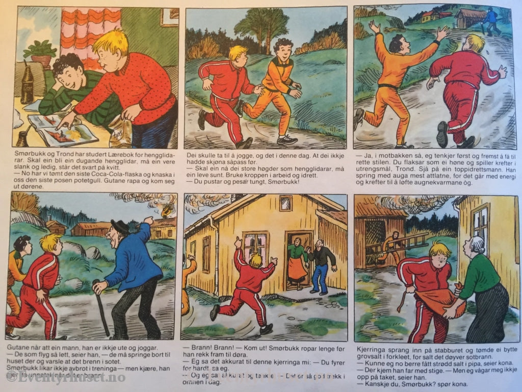 Smörbukk - 1980. Gd. Tegneserieblad