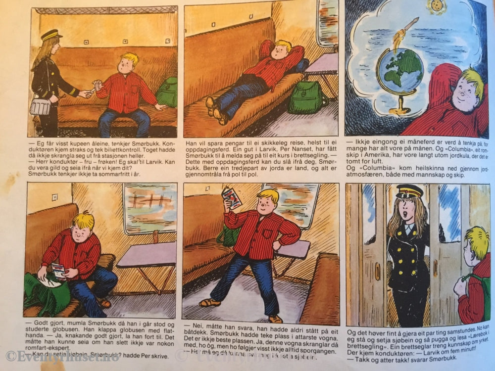 Smörbukk - 1981/82. Gd+. Tegneserieblad