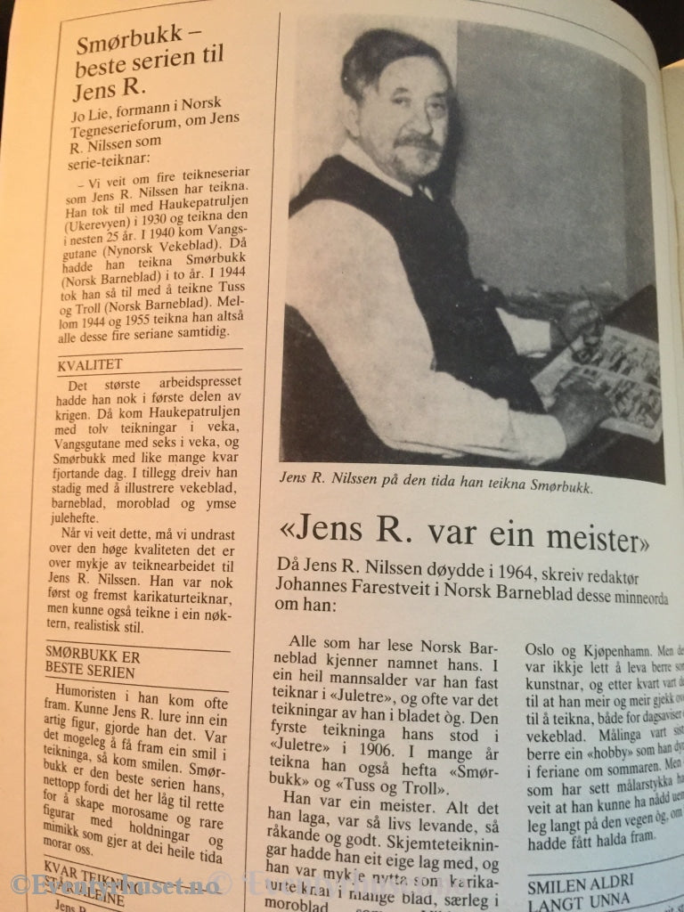 Smörbukk - 1984. Nm. Tegneserieblad