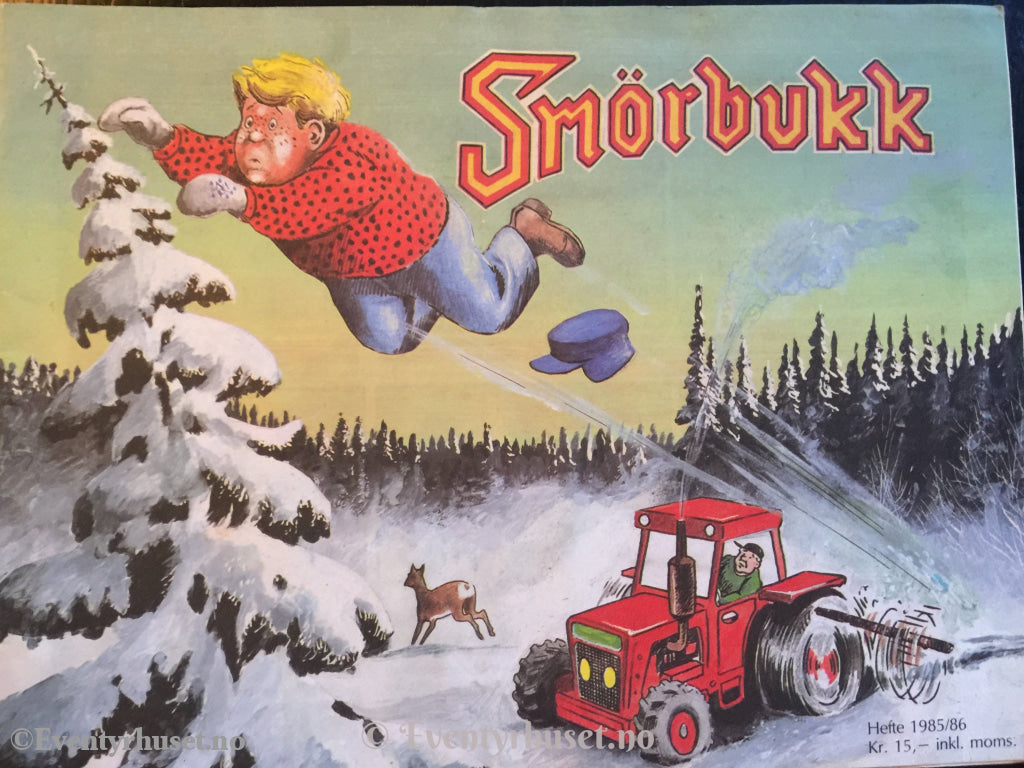 Smörbukk - 1985/86. Fn+. Tegneserieblad