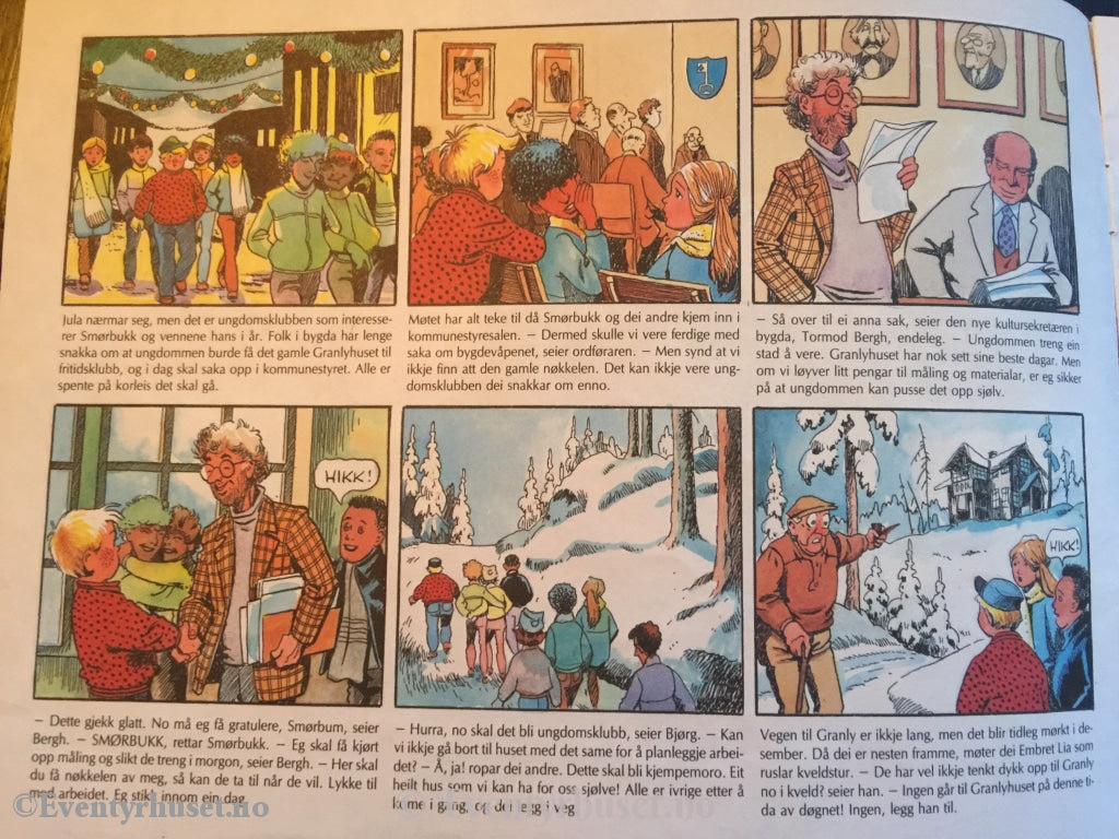 Smörbukk - 1989. Fn. Tegneserieblad