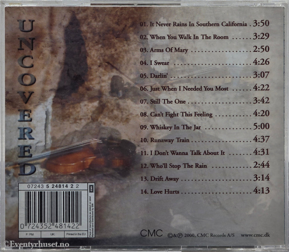 Smoke. Uncovered. 1995 . Musikk-CD.