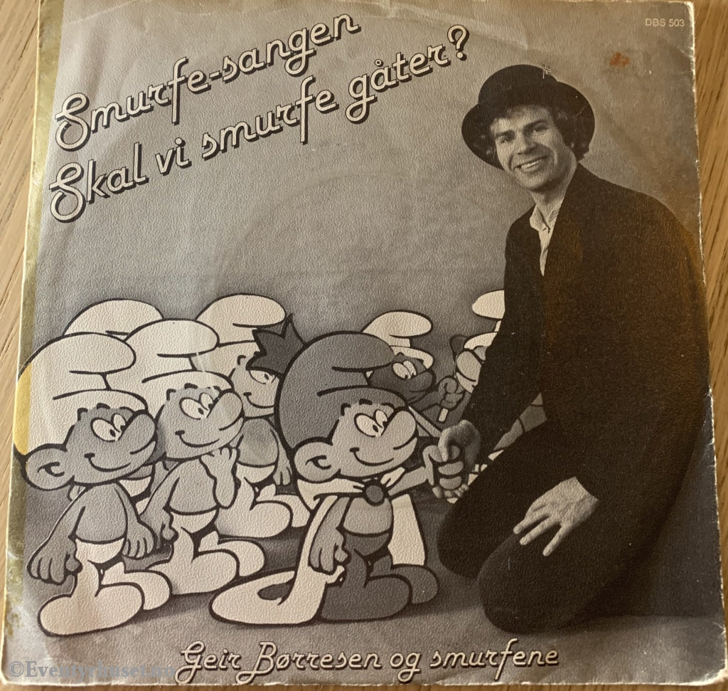 Smurfe-Sangen Skal Vi Smurfe Gåter Geir Børresen Og Smurfene. 1978. Ep. Ep