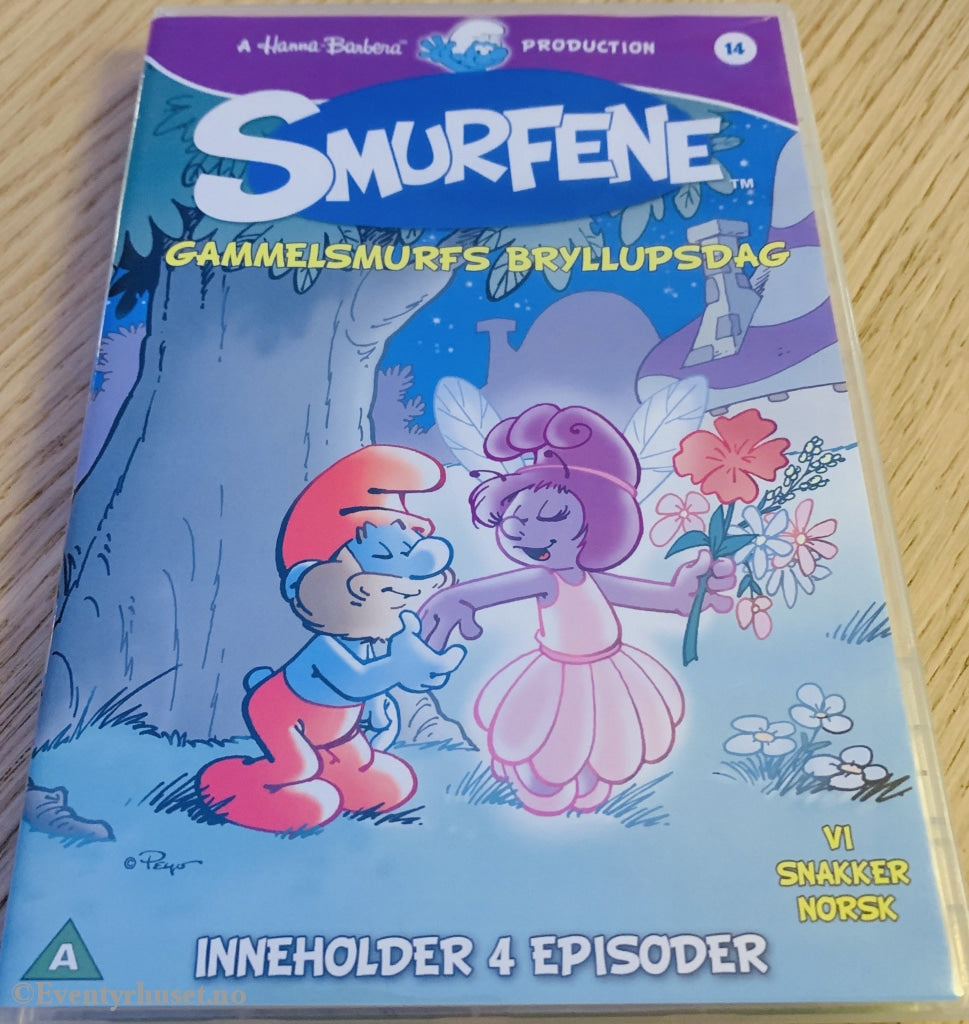 Smurfene 14. Gammelsmurfs Bryllupsdag. 2012. Dvd. Dvd