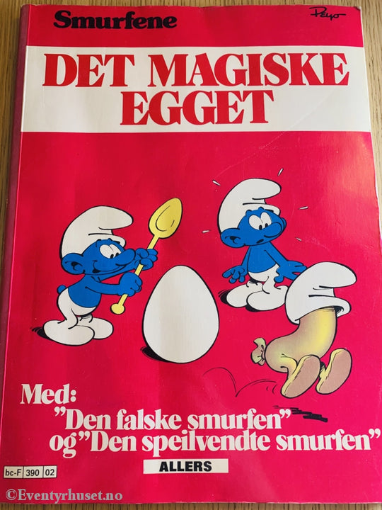 Smurfene. 1979. Det Magiske Egget. Tegneseriealbum