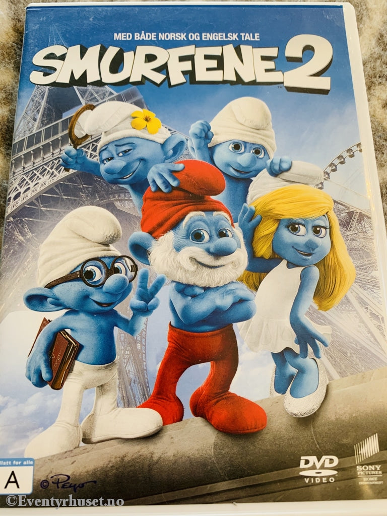 Smurfene 2. 2013. Dvd. Dvd