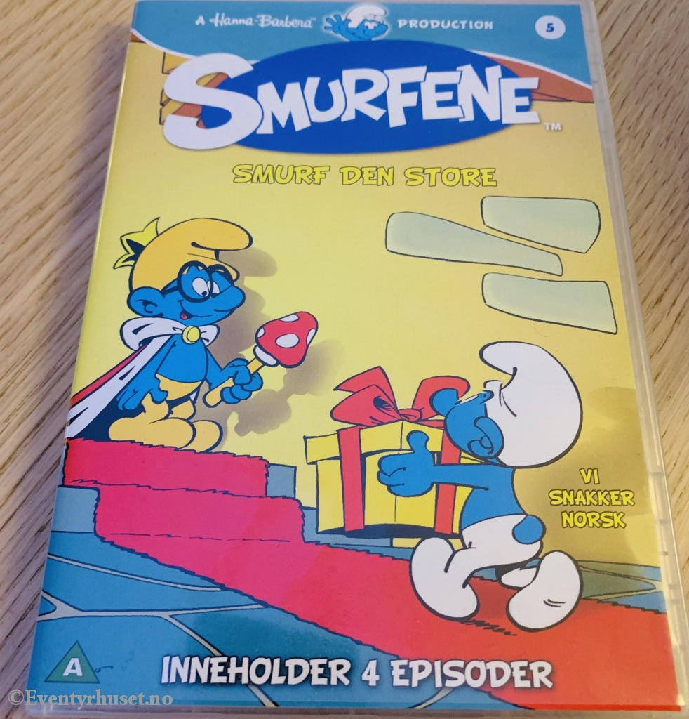 Smurfene 5. Smurf Den Store. 2011. Dvd. Dvd