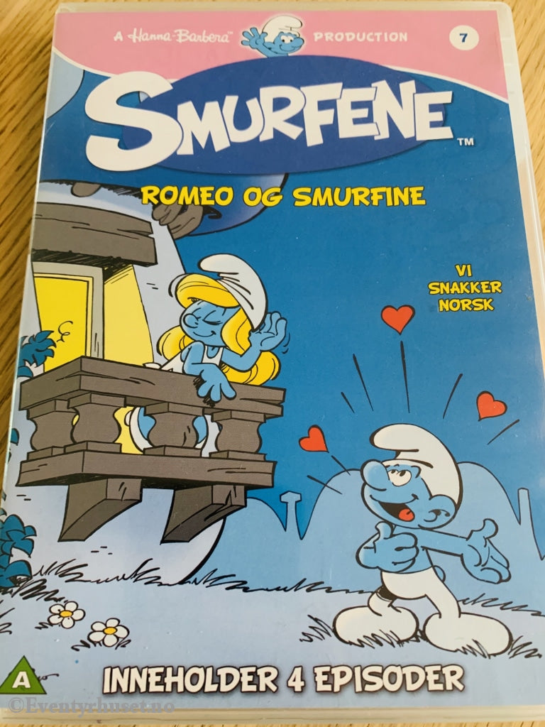 Smurfene 7. Romeo Og Smurfine. 2011. Dvd. Dvd