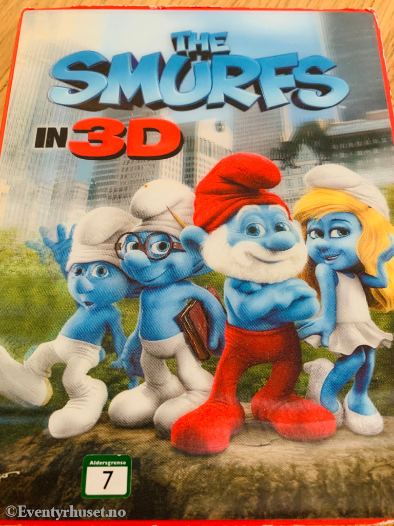 Smurfene i 3D (The Smurfs) (2011) . Blu-ray.