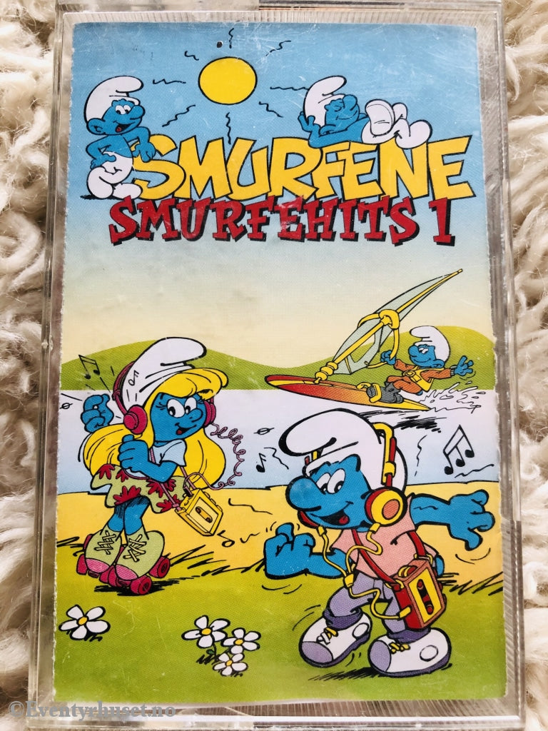 Smurfene. Smurfehits 1. 1996. Kassett. Kassett (Mc)