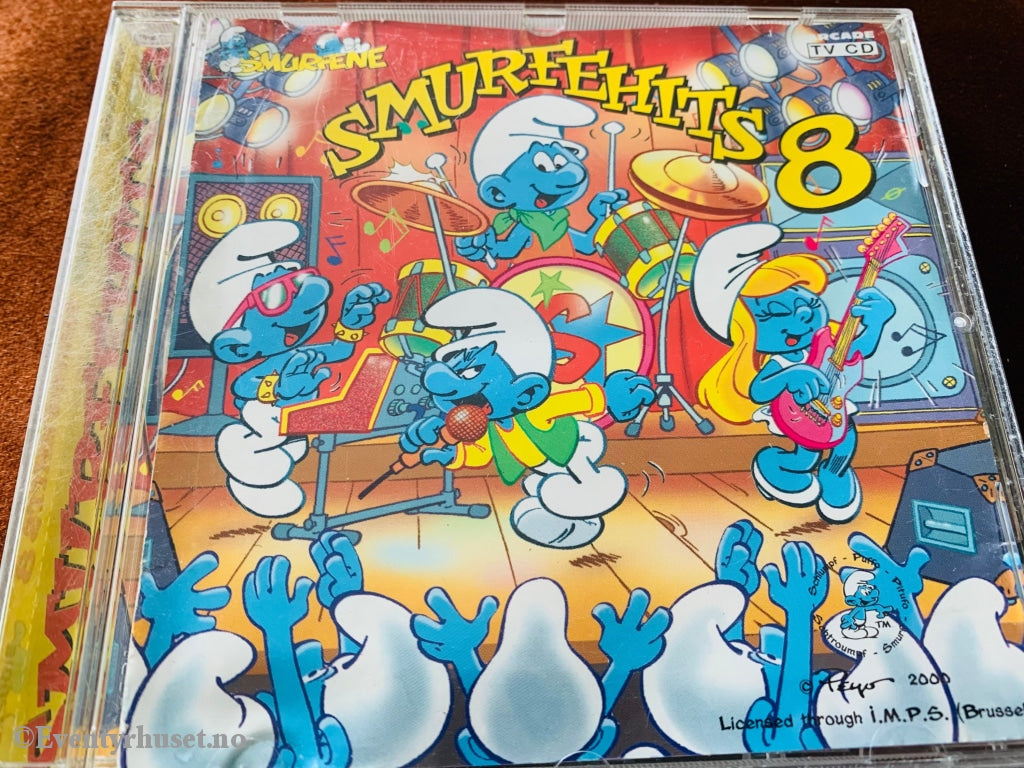 Smurfene. Smurfehits 8. 2000. Cd. Cd