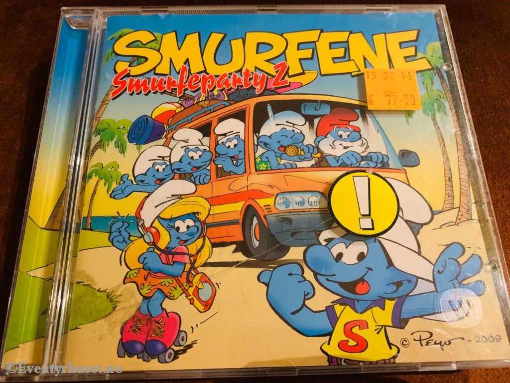 Smurfene. Smurfeparty 2. 1991. Cd. Cd