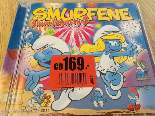 Smurfene. Smurfeparty 3. Cd. Cd