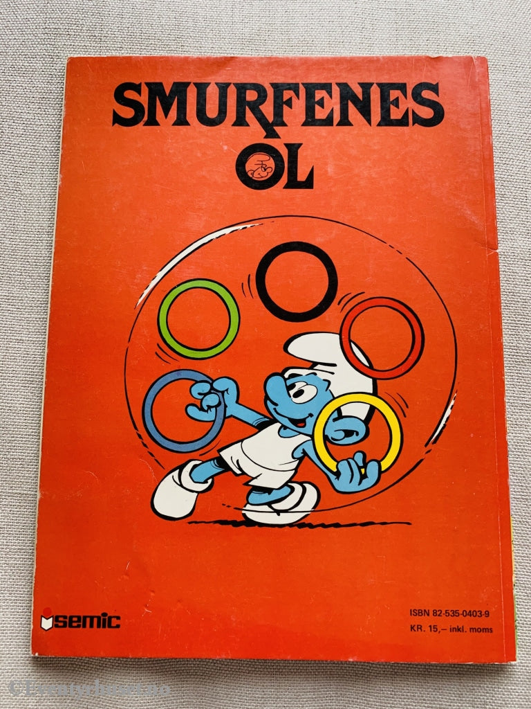 Smurfenes Ol. 1980. Tegneseriealbum