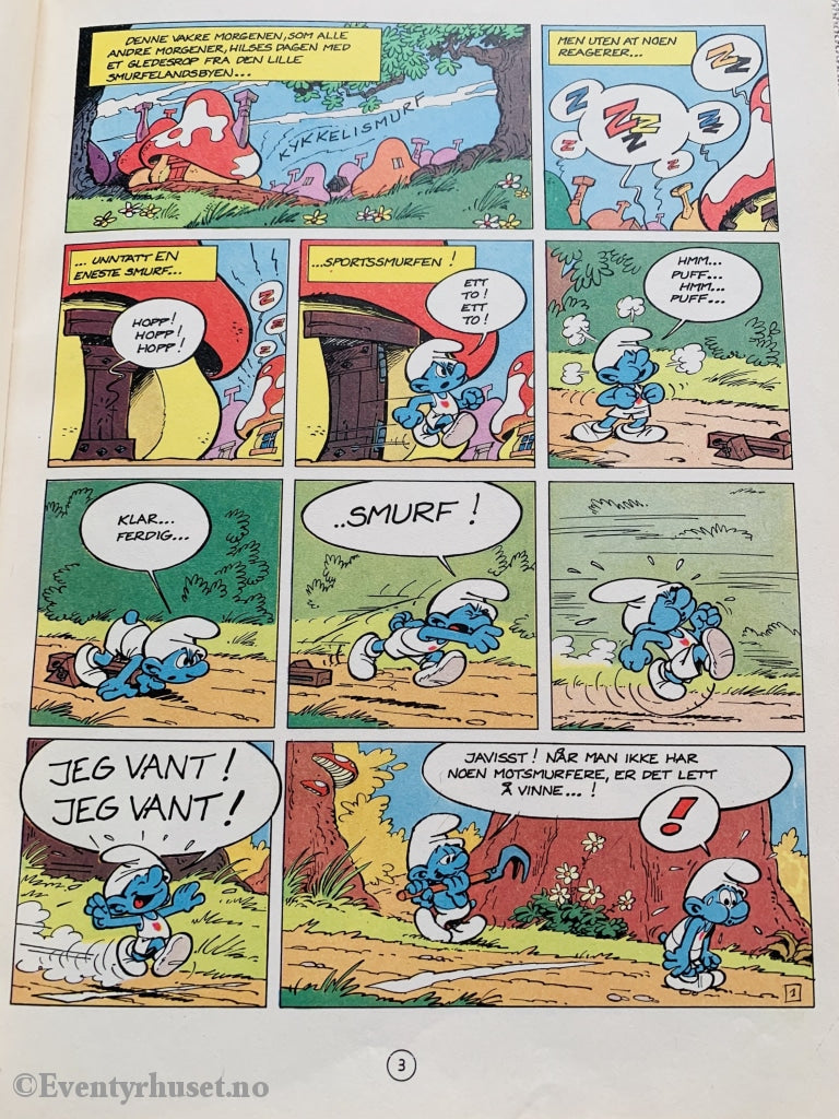 Smurfenes Ol. 1980. Tegneseriealbum