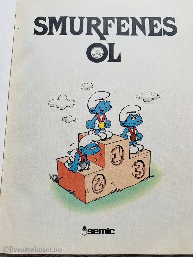 Smurfenes Ol. 1980. Tegneseriealbum