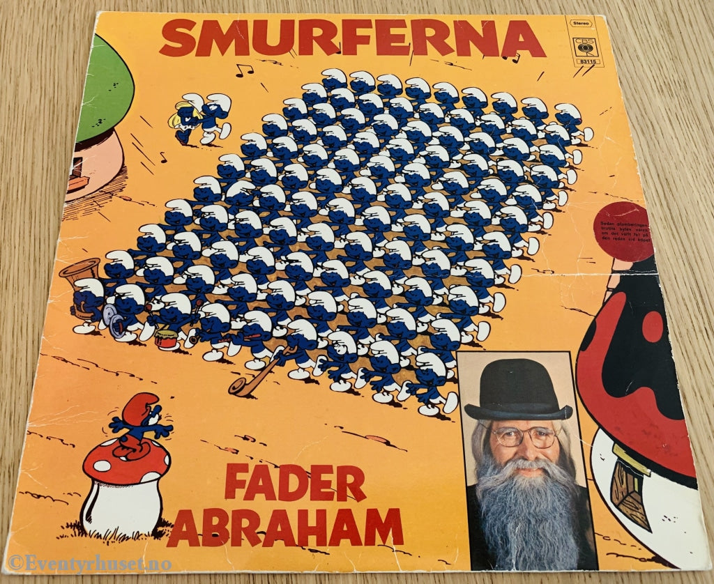Smurferna Och Fader Abraham. 1978. Lp. Lp Plate