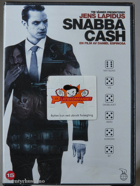 Snabba Cash (2010). DVD. Ny i plast!