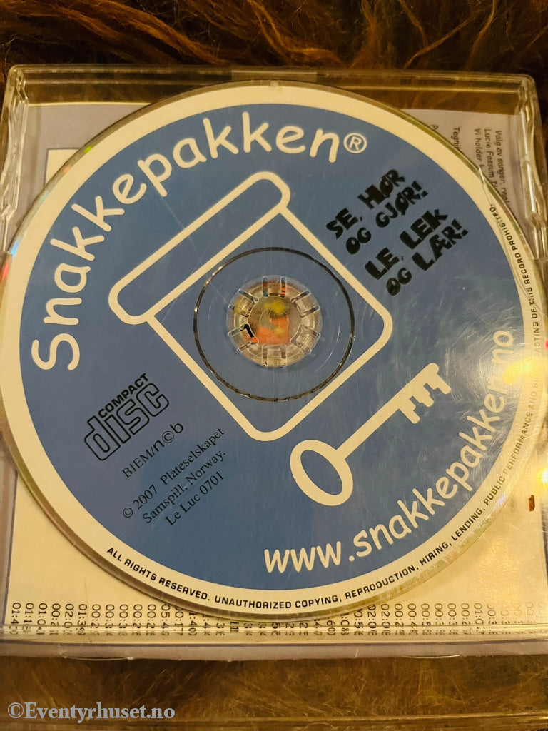 Snakkepakken. 2007. Cd. Lydbok