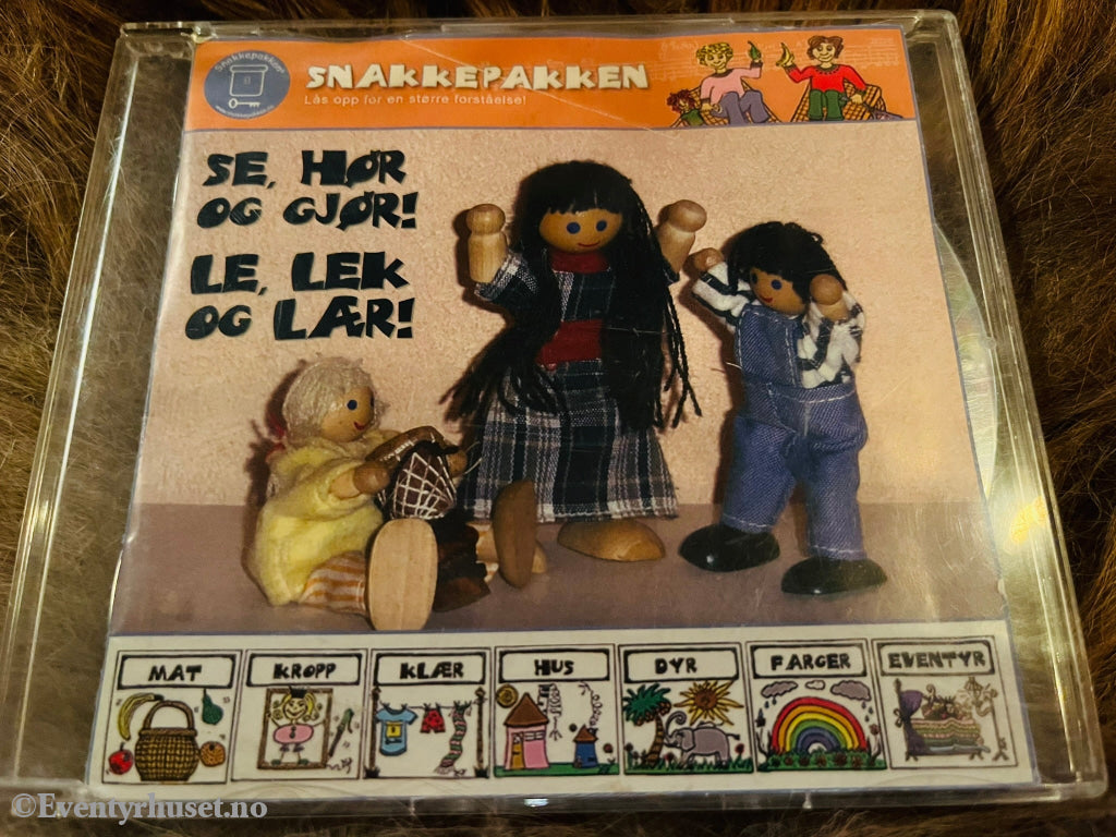 Snakkepakken. 2007. Cd. Lydbok