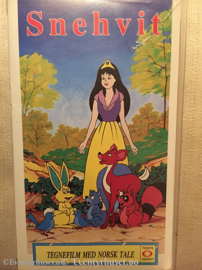 Snehvit. 1990. Vhs. Vhs