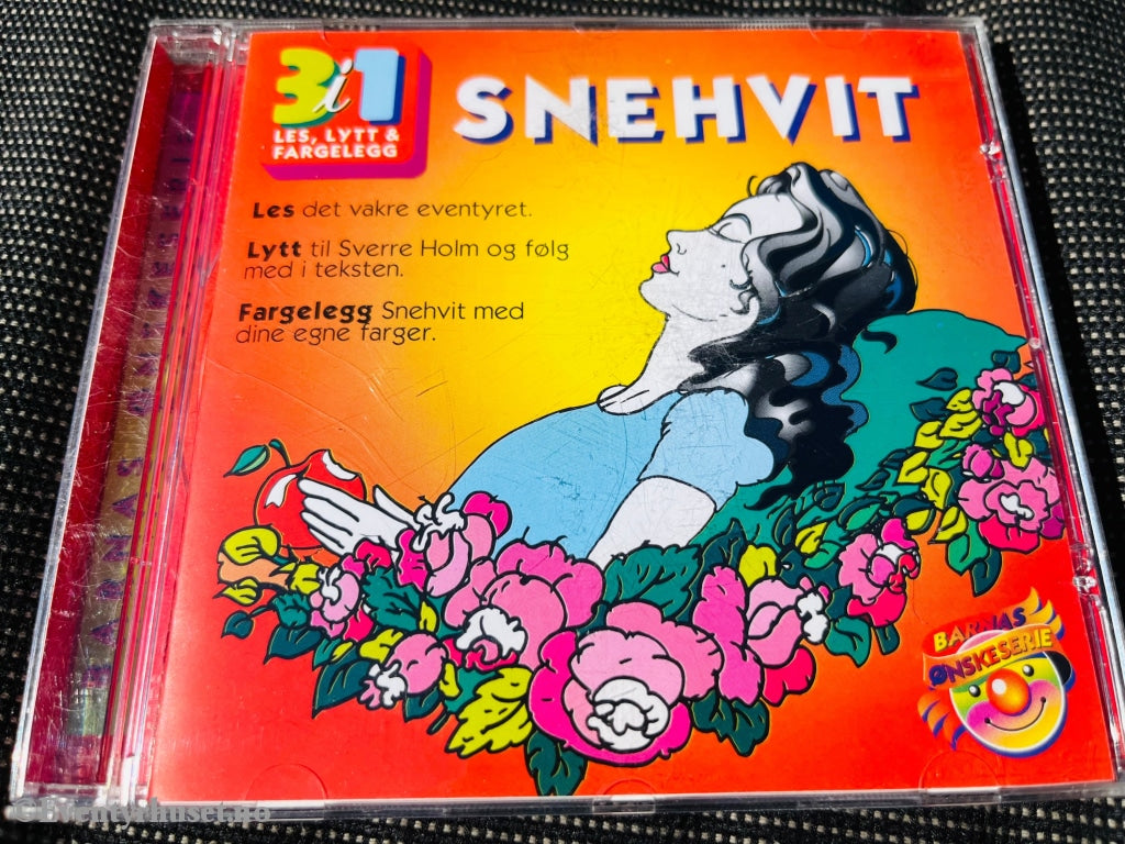 Snehvit - 3 I 1. Cd. Lydbok