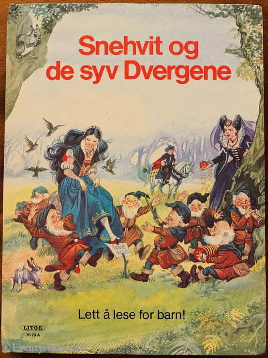 Snehvit Og De Syv Dvergene. 1980. Eventyrbok