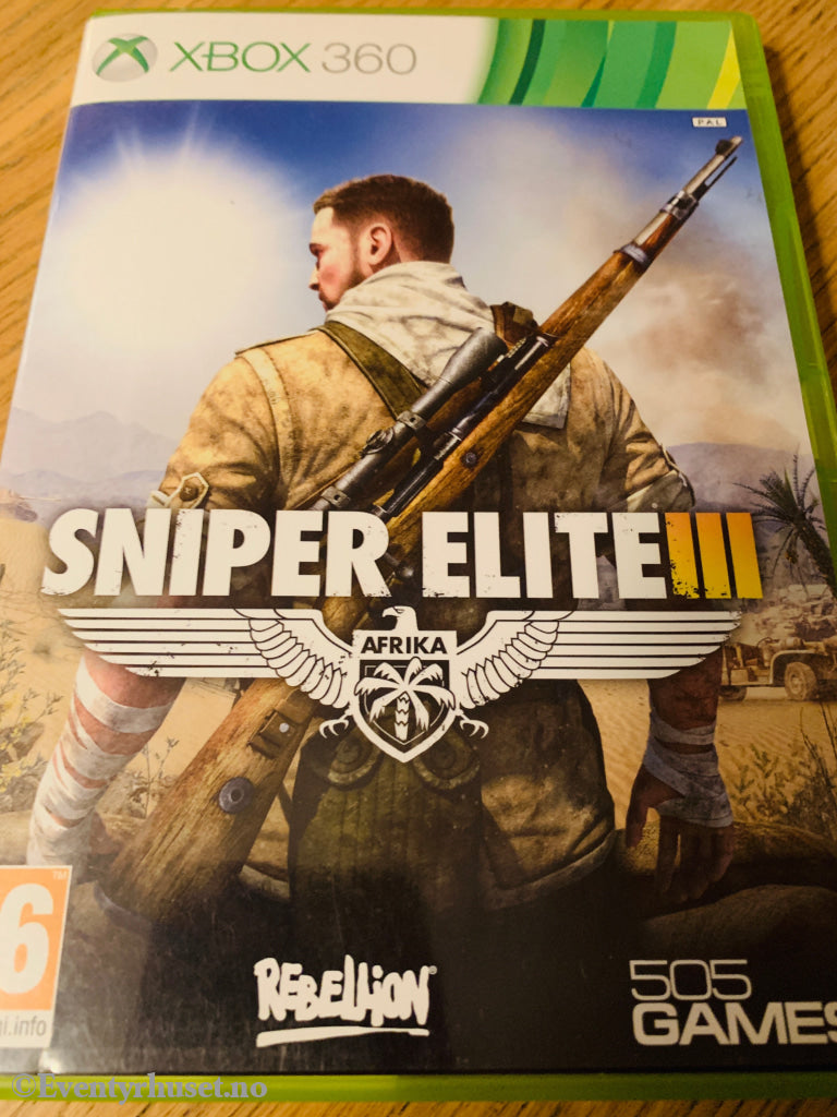 Sniper Elite Iii Africa. Xbox 360. 360